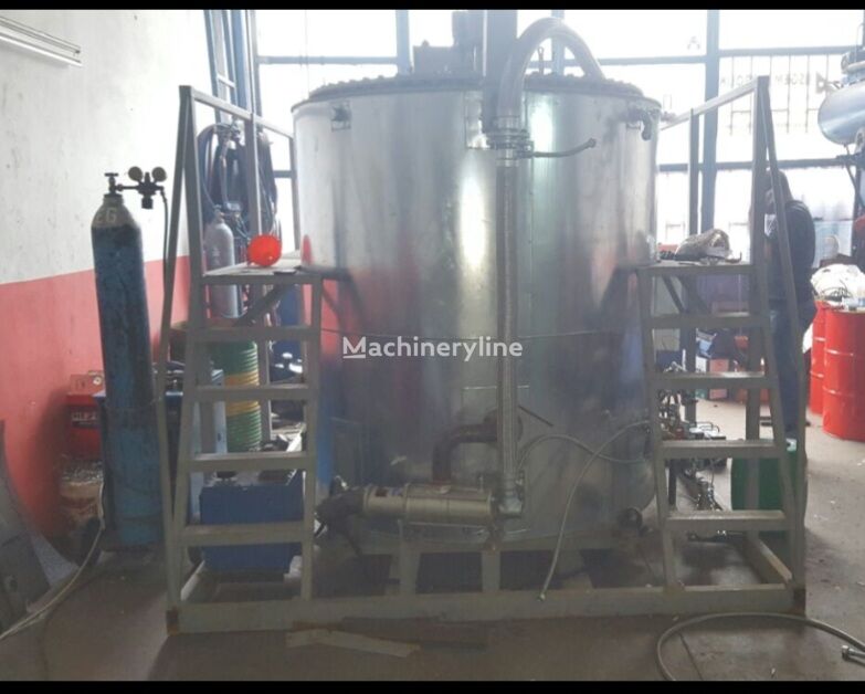 5 ton thermoplastic paint heater and transfer boiler road marking machine