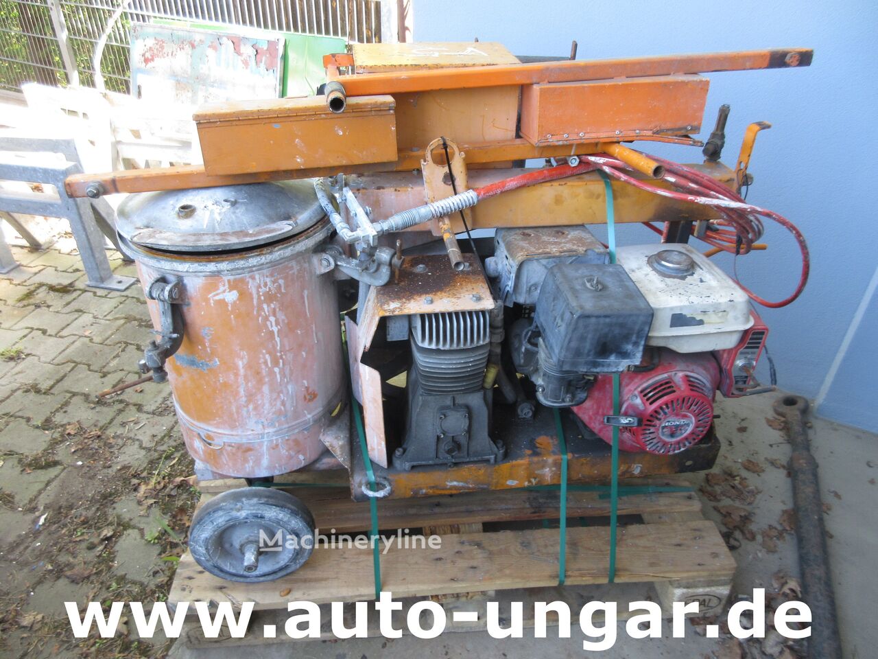 Hofmann H8 road marking machine for parts - Machineryline