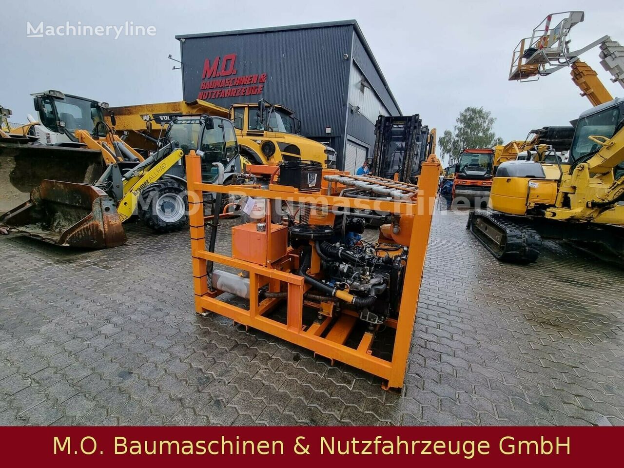 Hofmann Hagg / Mackierungsmaschine wegmarkering machine