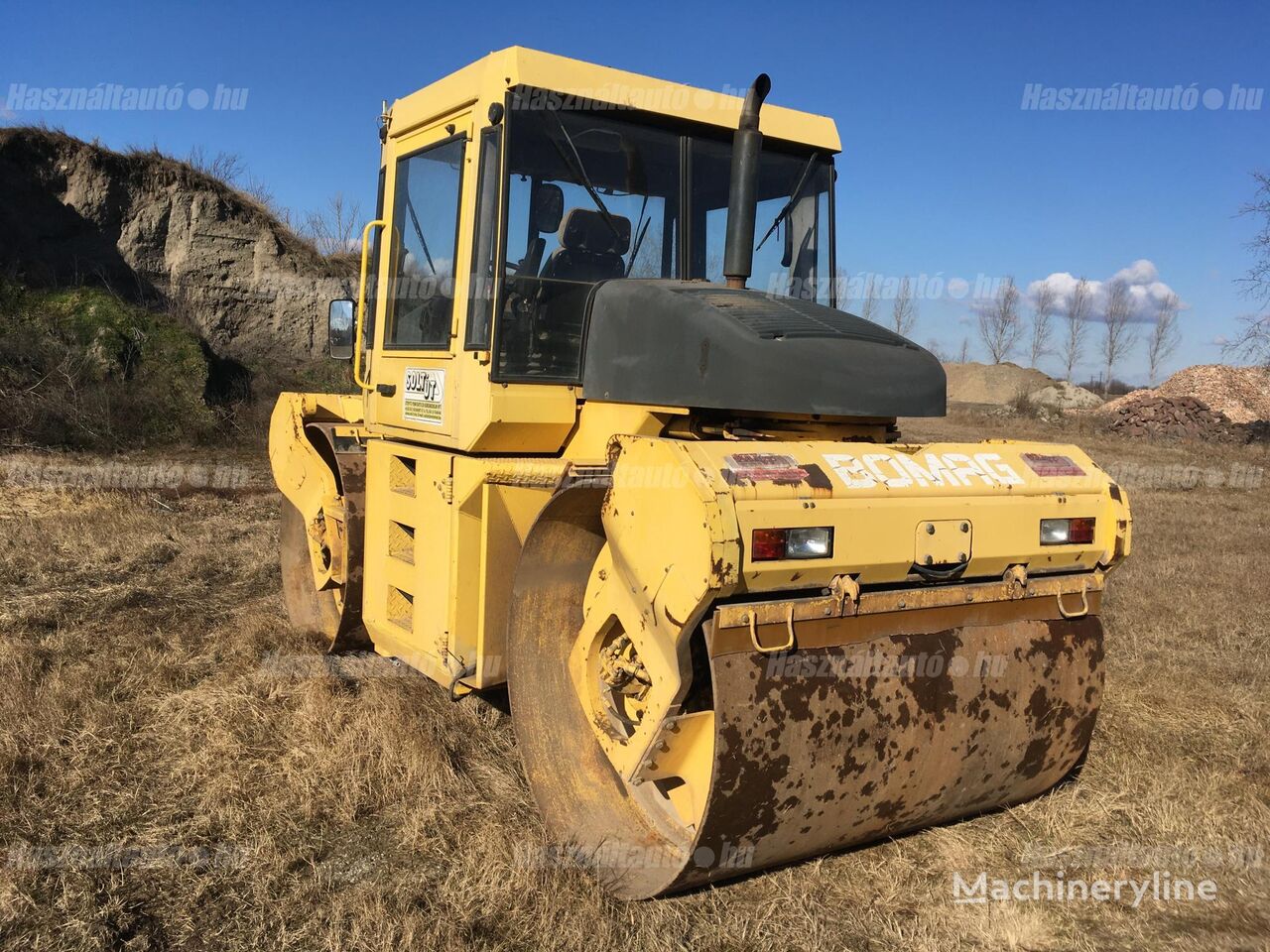 teerull BOMAG BW 184 AD Road roller