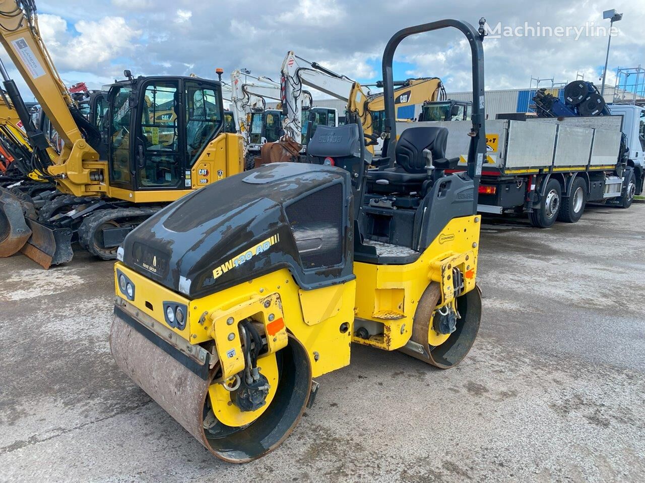 BOMAG BW120AD-5 road roller