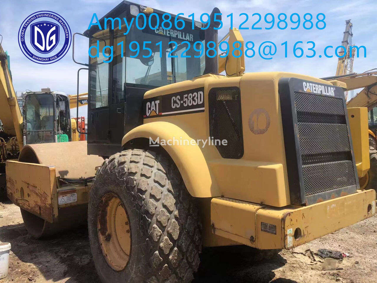 дорожный каток Caterpillar CS-583D