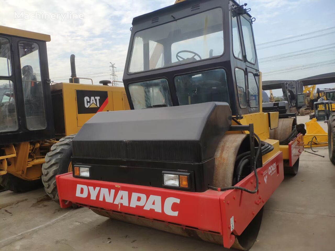 Dynapac CC421 tandemwals