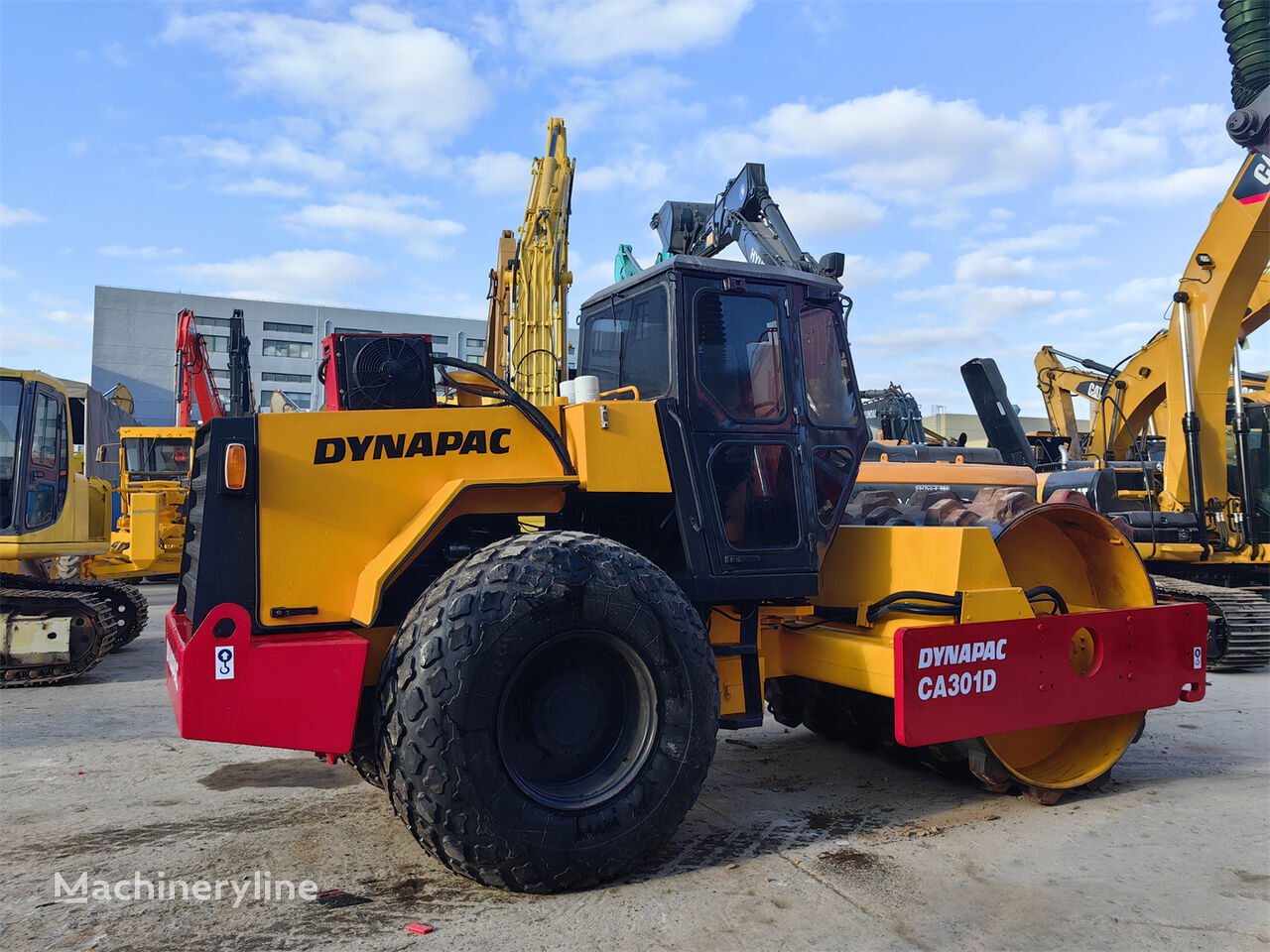 rullo stradale Dynapac ca301 Sheep Foot Roller Compactor