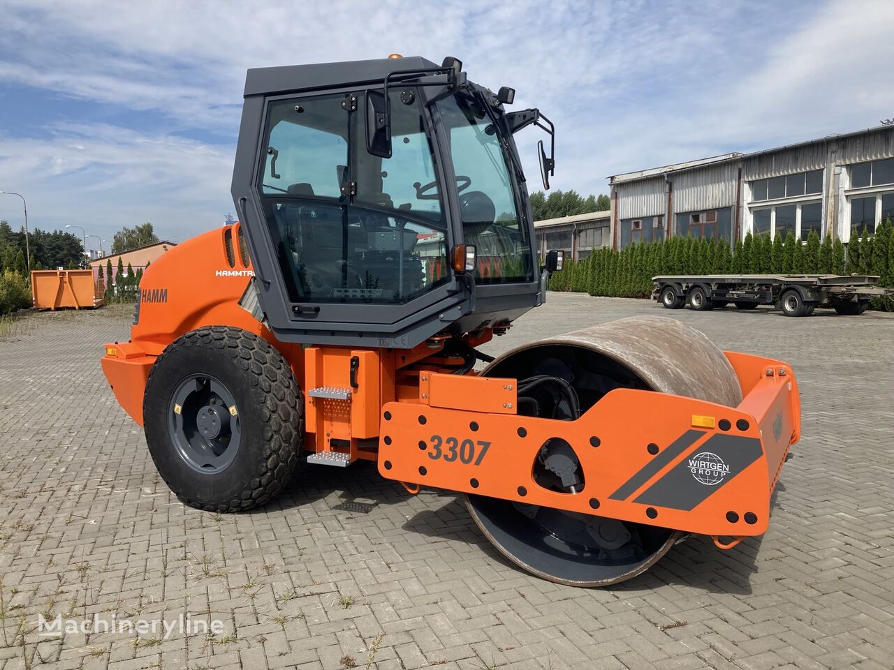 Hamm 3307 HT VIO compactador de asfalto