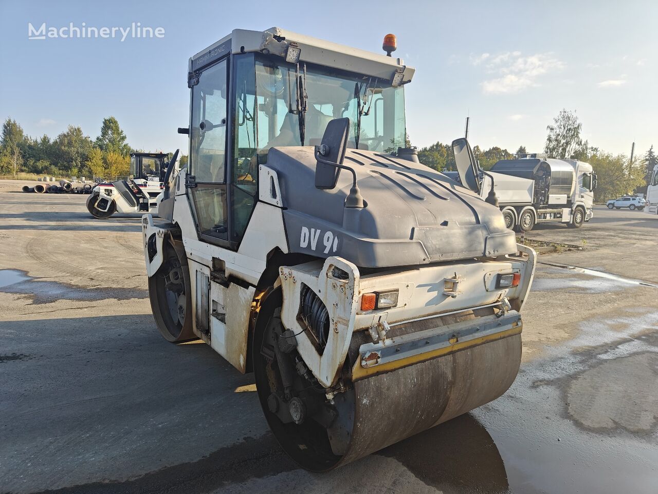 cilindru compactor pentru asfalt Hamm DV90