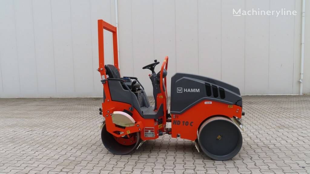 new Hamm HD 10 C VV road roller