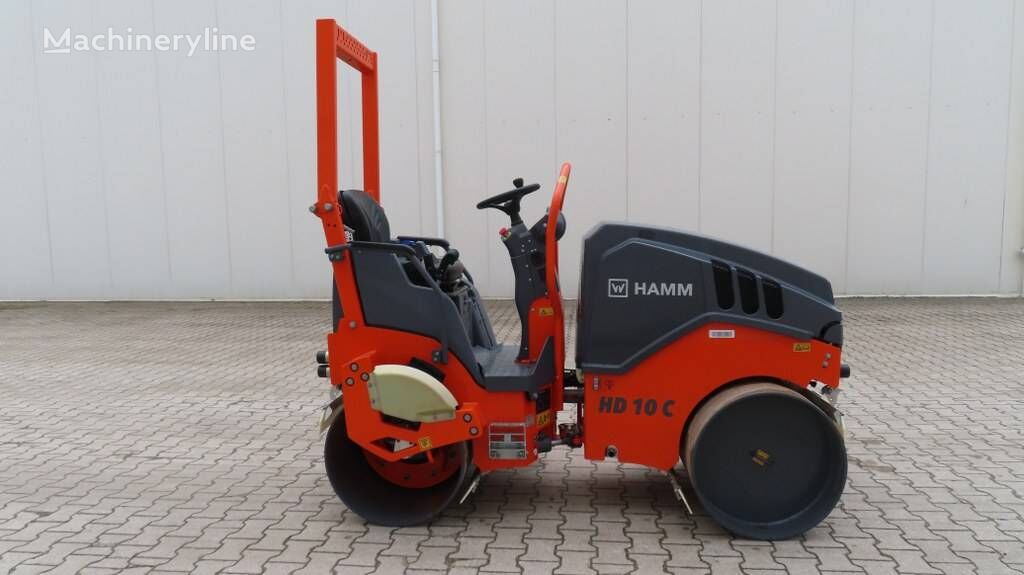 new Hamm HD 10 C VV road roller