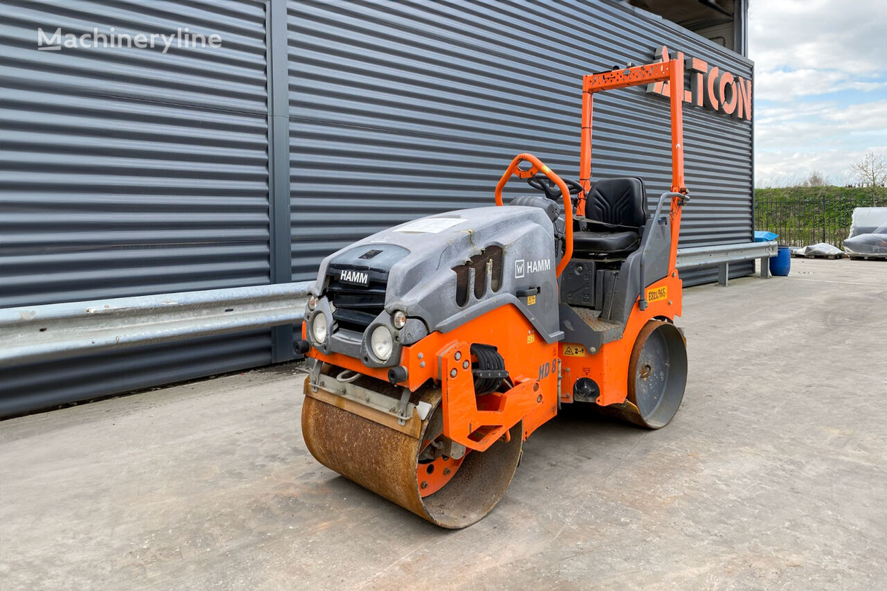 Hamm HD 8 VV road roller