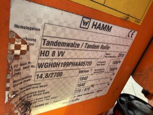 Rouleau compresseur Hamm HD 8 VV à vendre - Image 28 | Machineryline TD Rouleau compresseur Hamm HD 8 VV | Image 28 - Machineryline