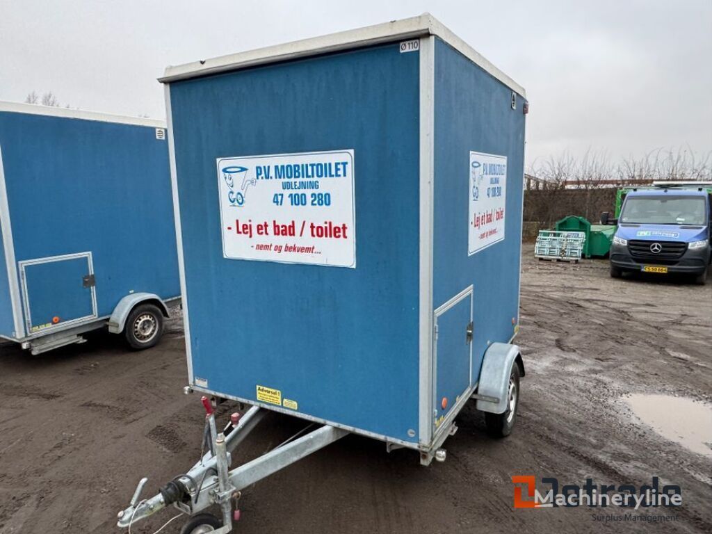 Scanvogn Bad Toiletvogn 750 kg Sanitärcontainer