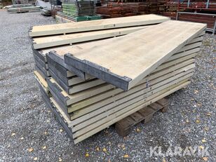 Komposittrall till hakist&auml;llning Airsteps 1,95 x 0,5 m 24 st scaffolding