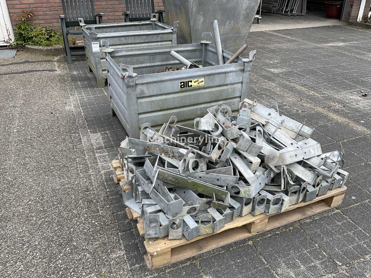 Partij steiger materiaal andamio