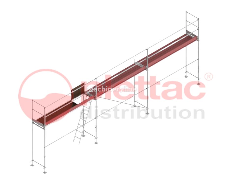 Plettac Distribution Frame scaffolding, PD70 set 36m2 andamio nuevo