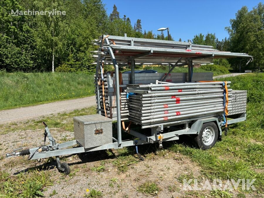 Ställningsvagn med ställning scaffolding