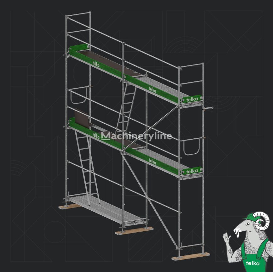 new Telka Frame Scaffolding PIN74 – 1000m²