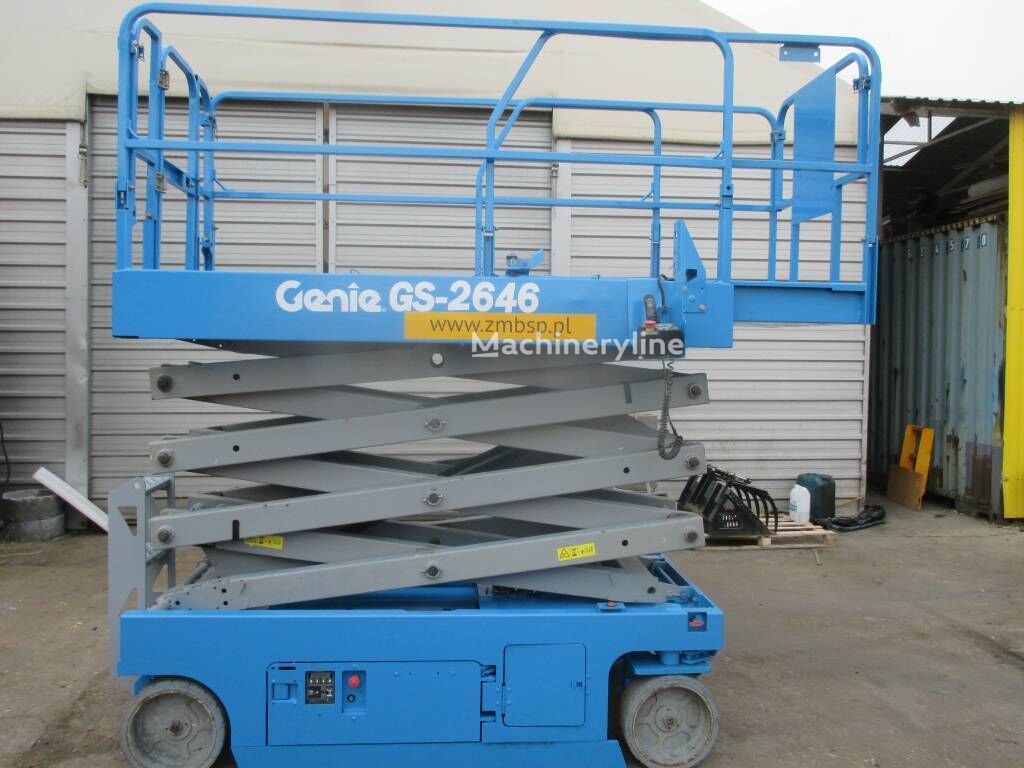Genie GS 2646 plataforma de tijera - Machineryline