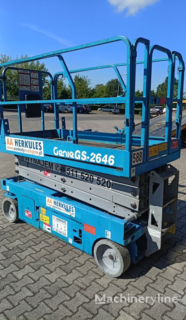 رافعة هيدروليكية مقصية Genie GS 2646 2007 r. (588) Wrocław