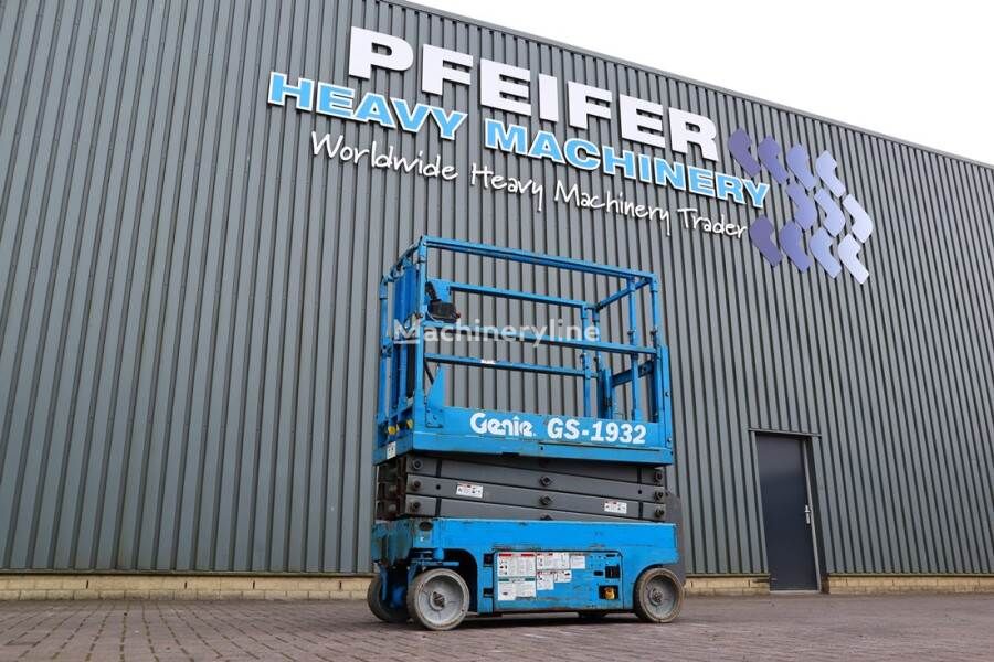 Genie GS1932 Electric, Working Height 7.8 m, 227kg Capac saxlift