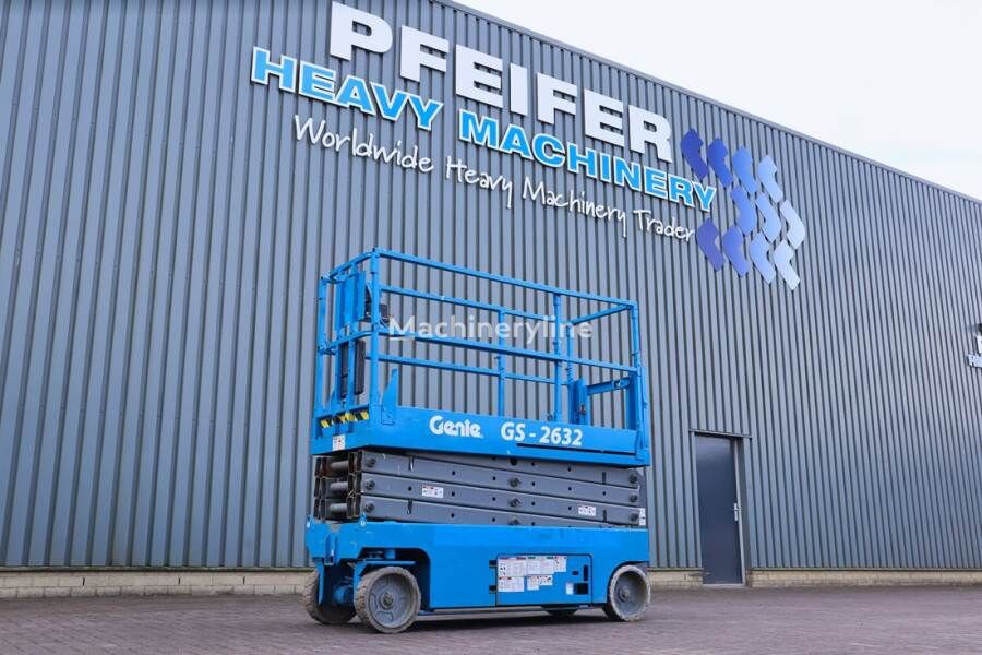 Genie GS2632 Electric, Working Height 10m, 227kg Capacit scissor lift