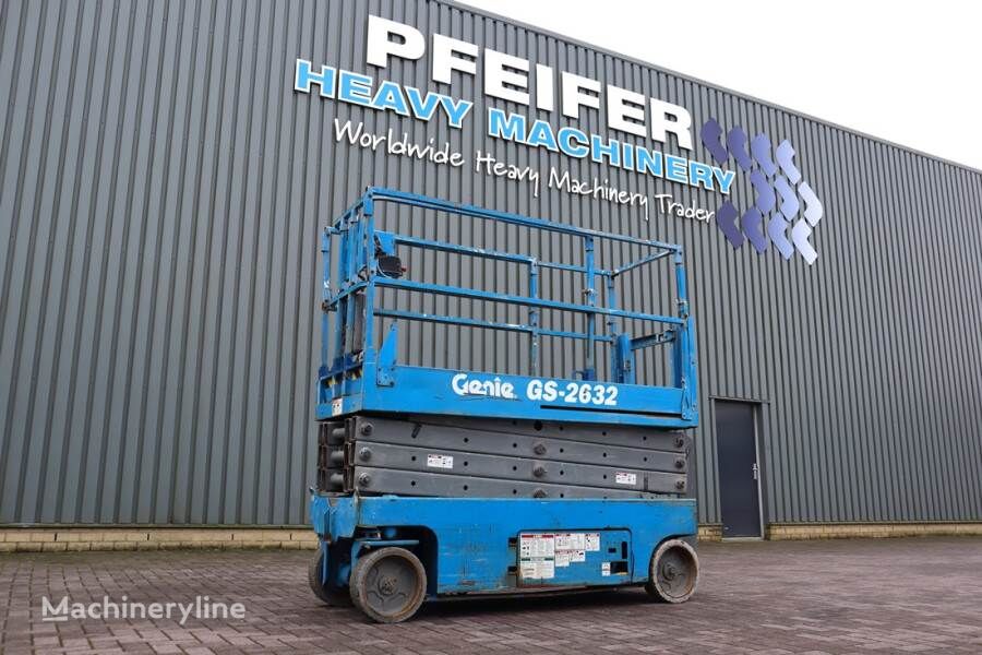 nůžková plošina Genie GS2632 Electric, Working Height 10m, 227kg Capacit