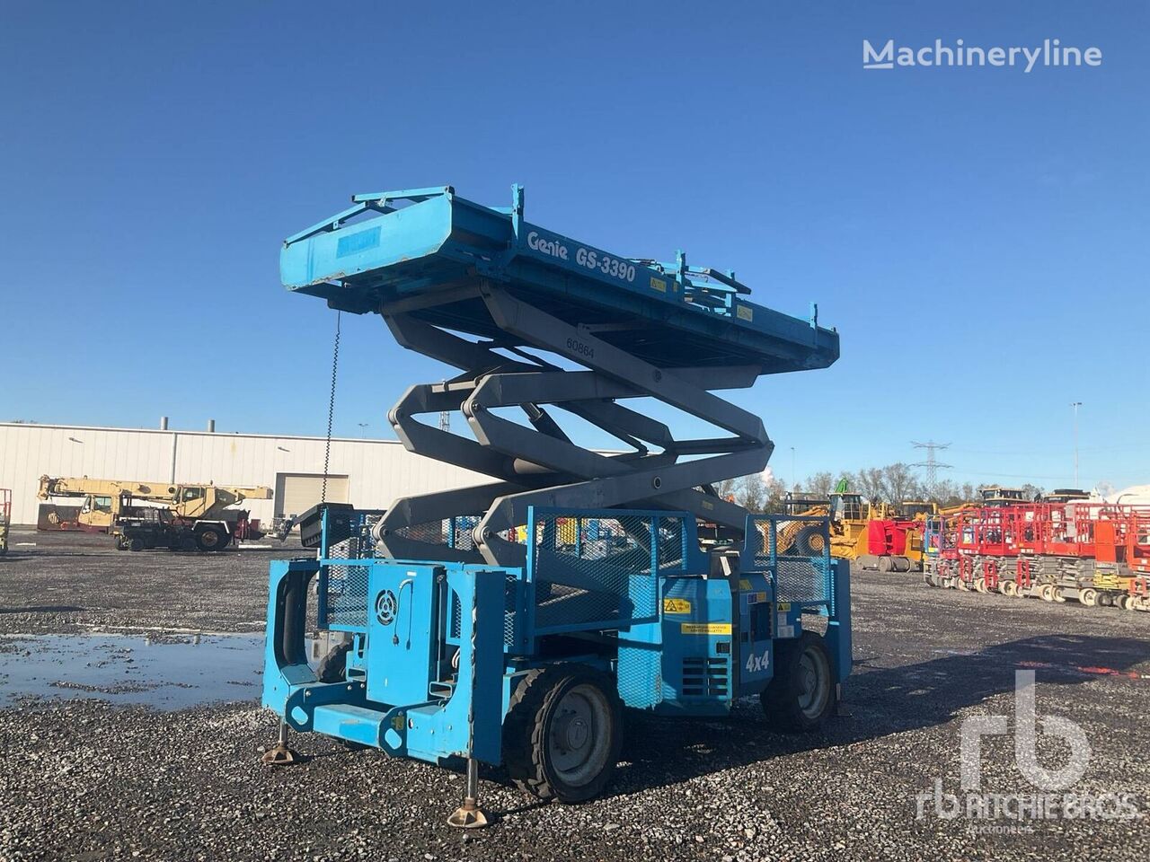 Genie GS3390RT Diesel scissor lift