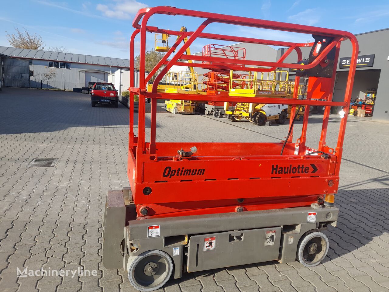 scissor lift Haulotte Optimum 6