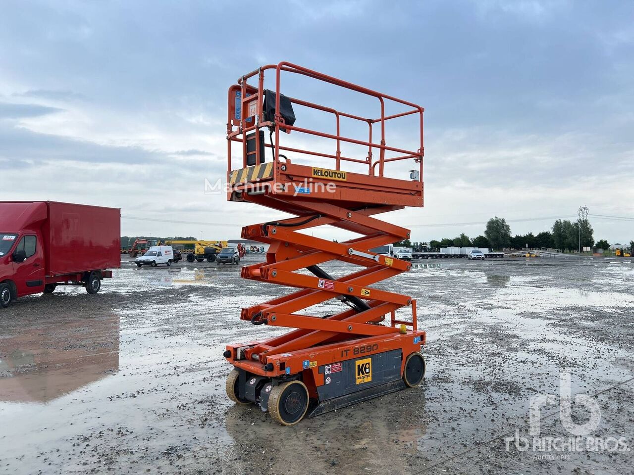 بيع رافعة هيدروليكية مقصية Imer IT8290 Electric | Machineryline رافعة هيدروليكية مقصية Imer IT8290 Electric - Machineryline