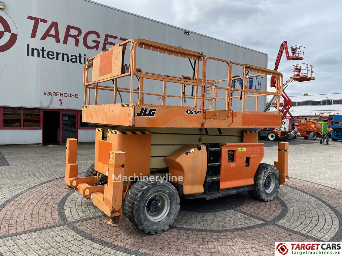 Ножничный подъемник JLG 4394RT DIESEL 4x4 SCISSOR WORK LIFT W/JACKLEGS 1511CM 2014 2054H - Machineryline