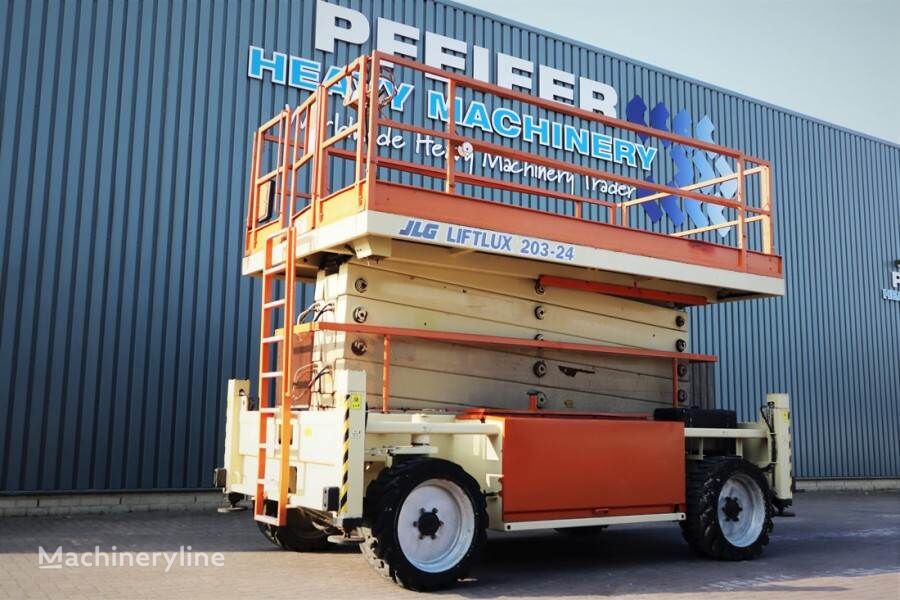 JLG Liftlux 203-24 Valid inspection, Diesel, 4x4 Drive scissor lift