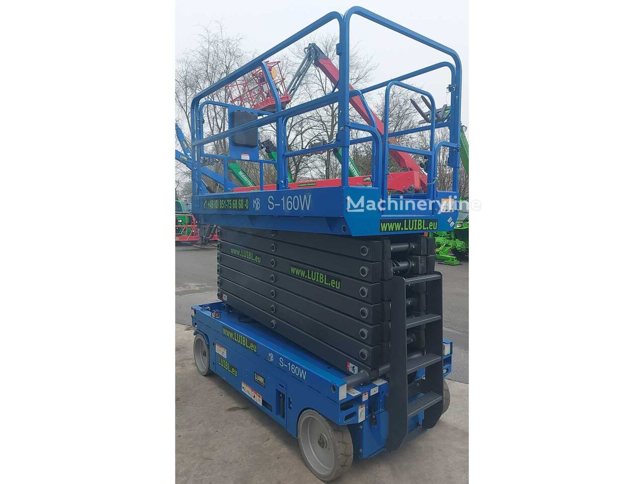 Nožnicová plošina KB Life KB S-160W - Machineryline