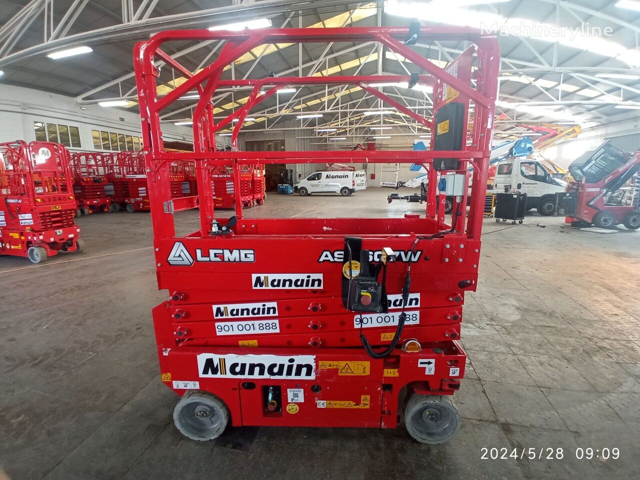 LGMG AS0607W scissor lift