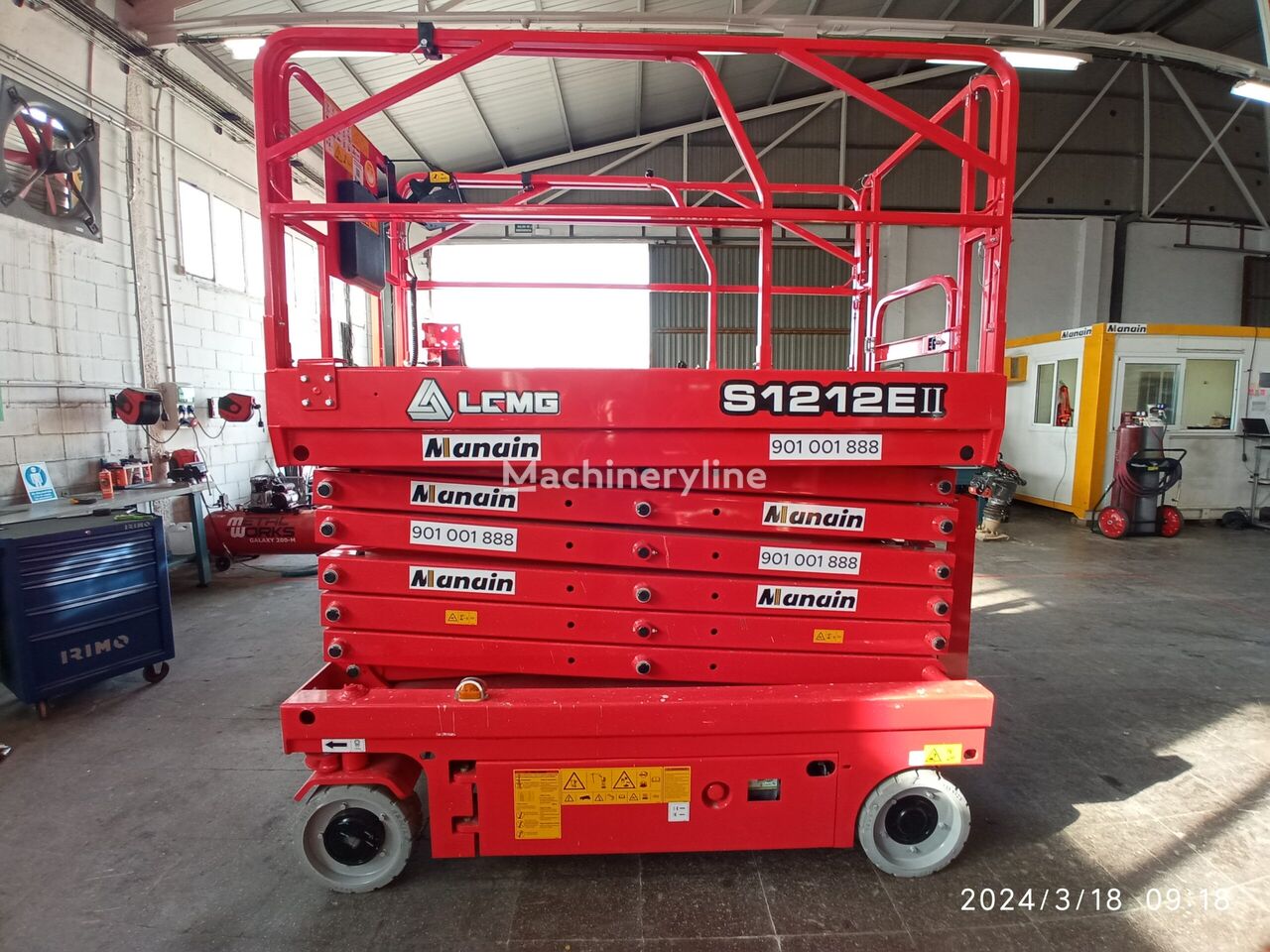 LGMG S1212EII scissor lift