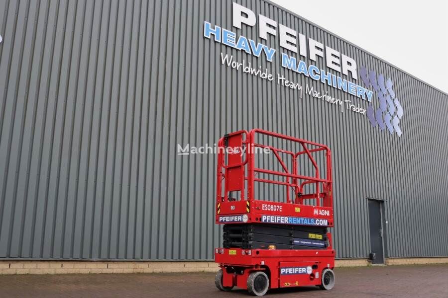 scissor lift Magni ES0807E Available Directly From Stock, Electric, 7