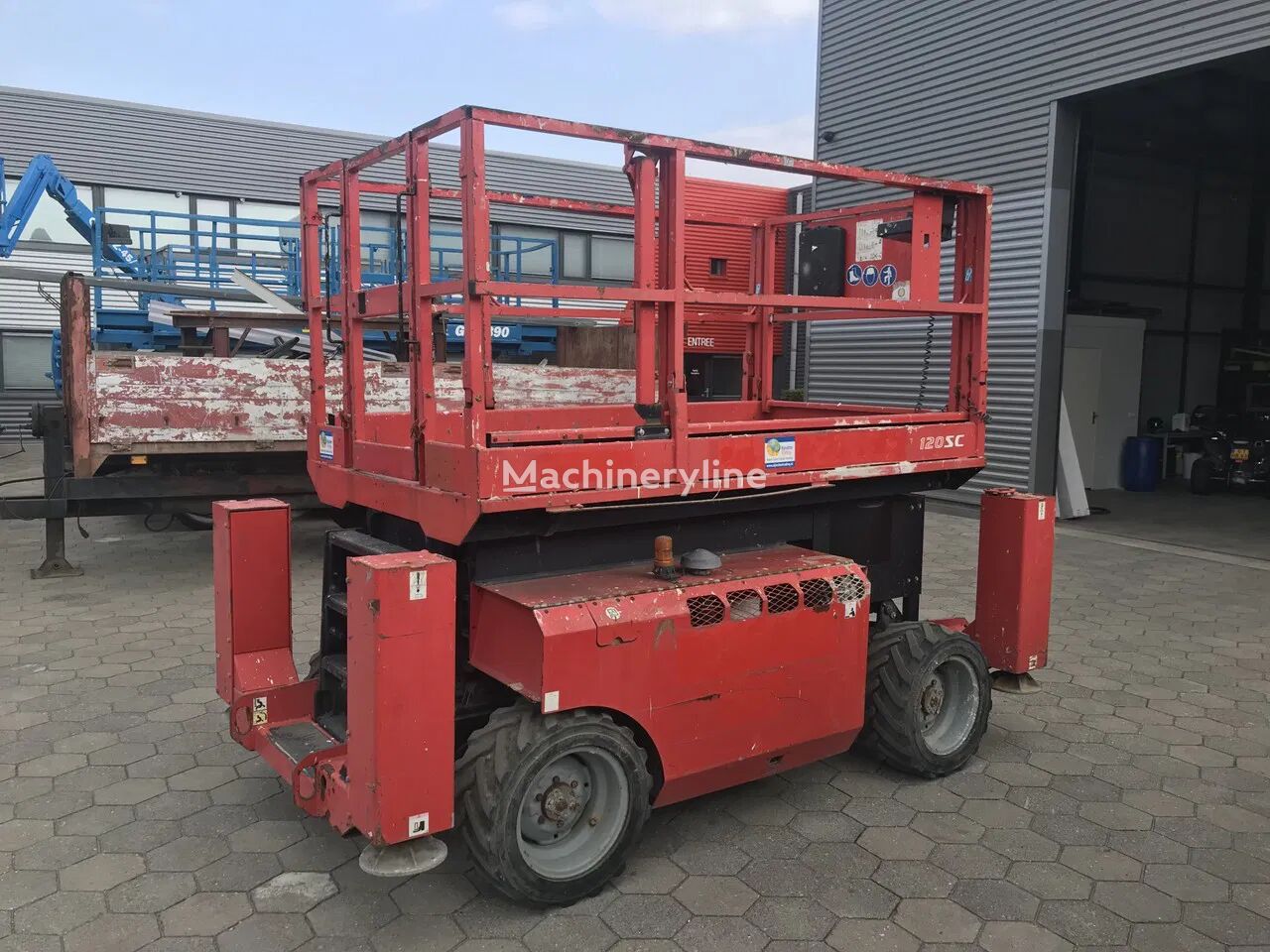 plataforma de tesoura Manitou schaarlift 120 sc