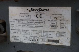 Nacelle ciseaux Skyjack SJ-4632 à vendre - Image 17 | Machineryline GN Nacelle ciseaux Skyjack SJ-4632 | Image 17 - Machineryline