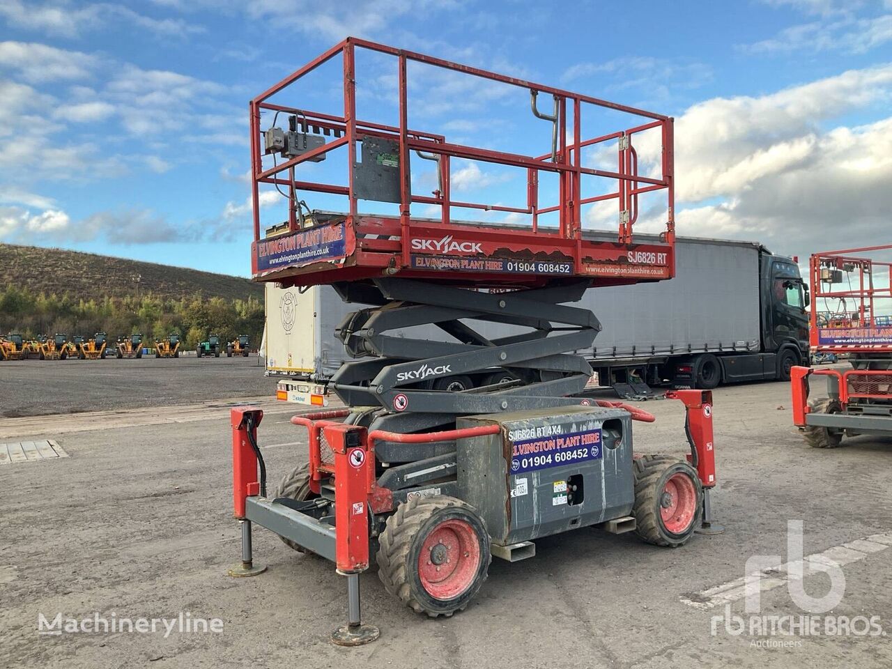 Skyjack SJ6826 RT scissor lift