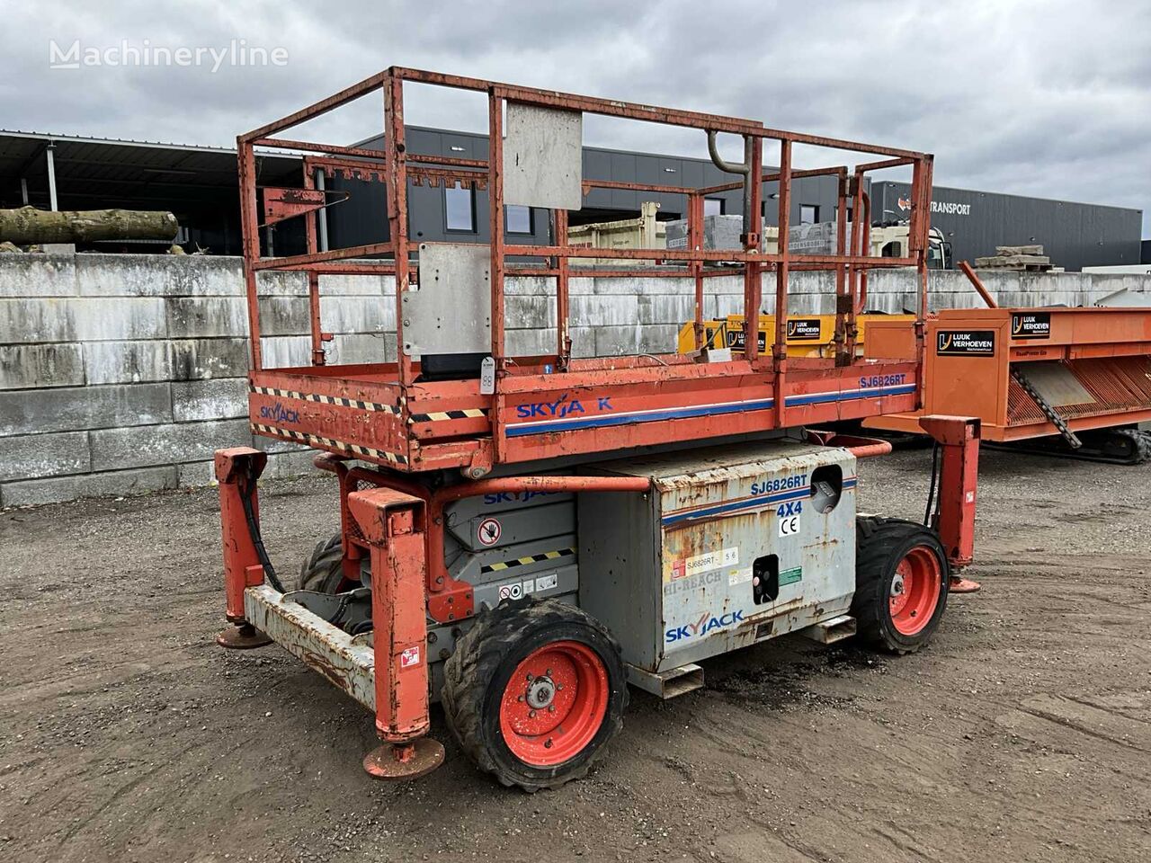 Skyjack SJ6826RT scissor lift