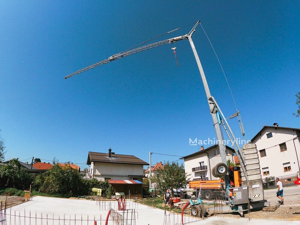 Vicario OMV 330 self-erecting tower crane for sale | Machineryline ZA Vicario OMV 330 self-erecting tower crane - Machineryline
