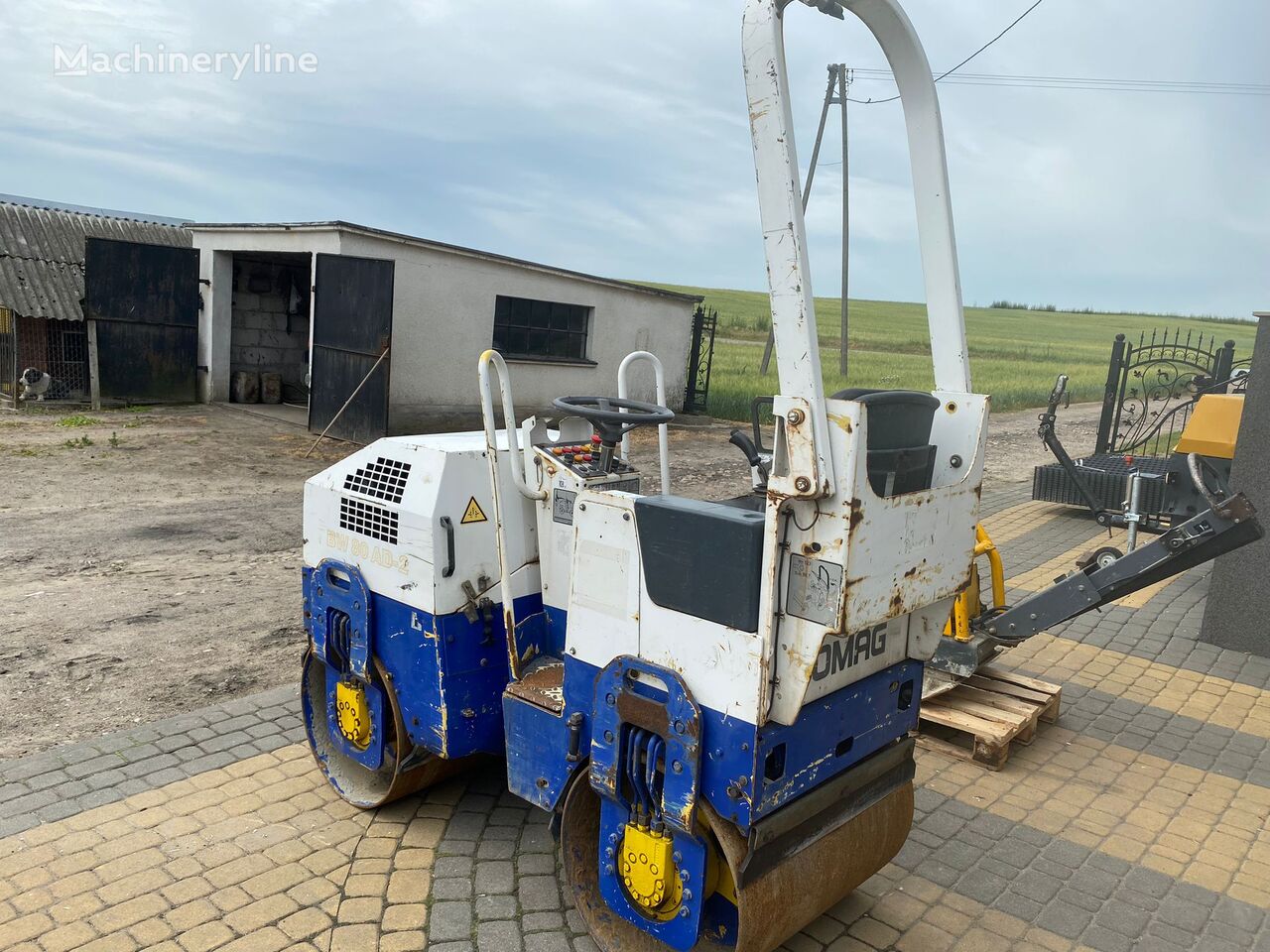 BOMAG BW 80 ad-2 single drum compactor