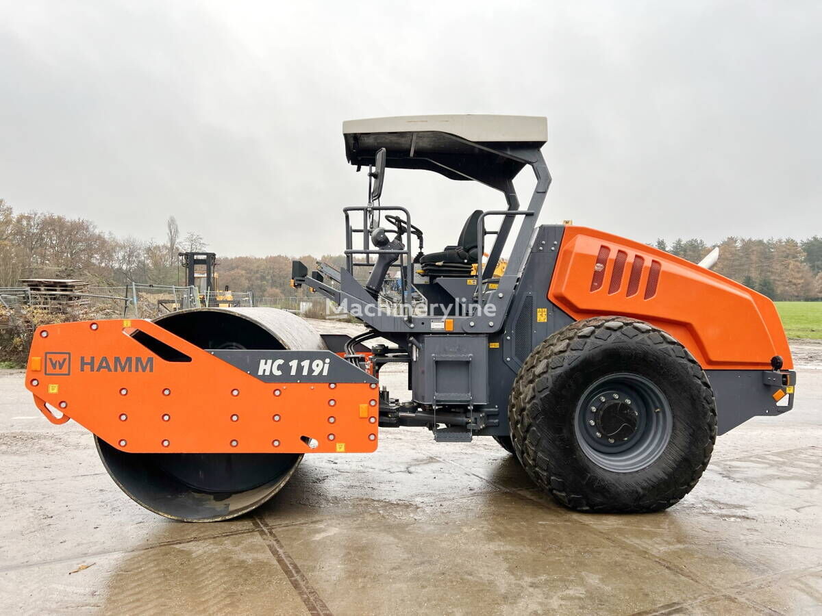 new Hamm HC119i single drum compactor