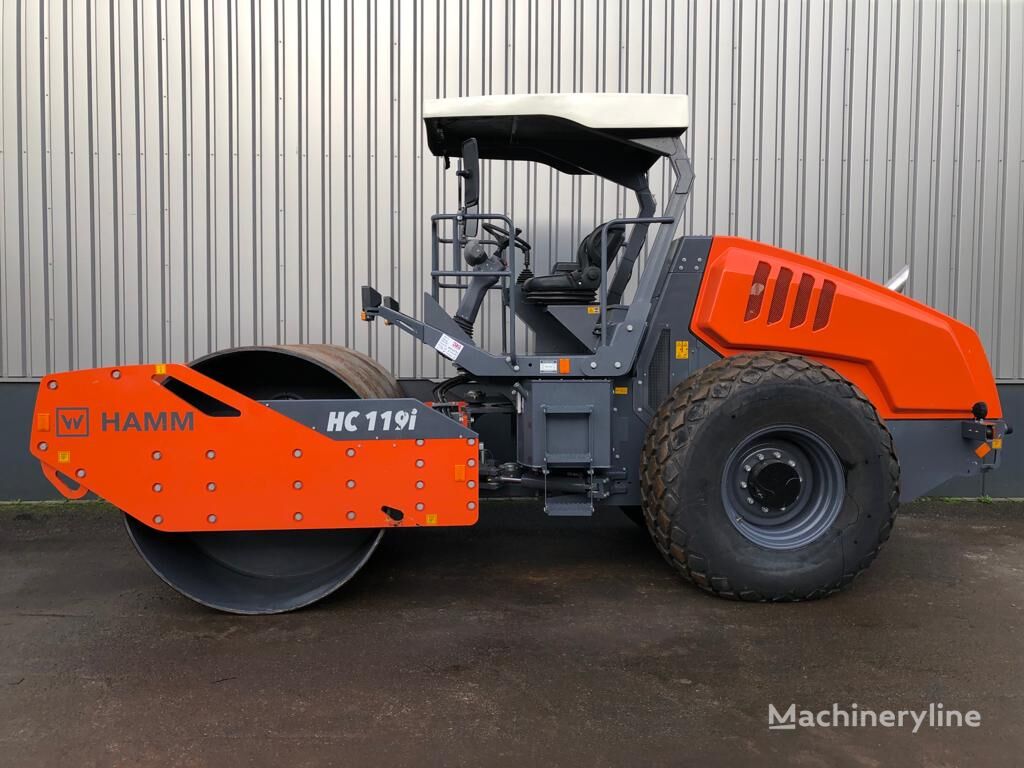 new Hamm HC119i single drum compactor