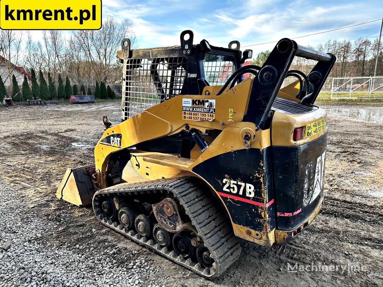 miniładowarka Caterpillar 257 B | BOBCAT T190 T590 T110 T590