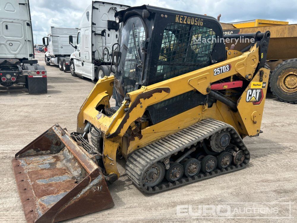 جرافة انزلاقية التوجيه Caterpillar 257D3 - Machineryline