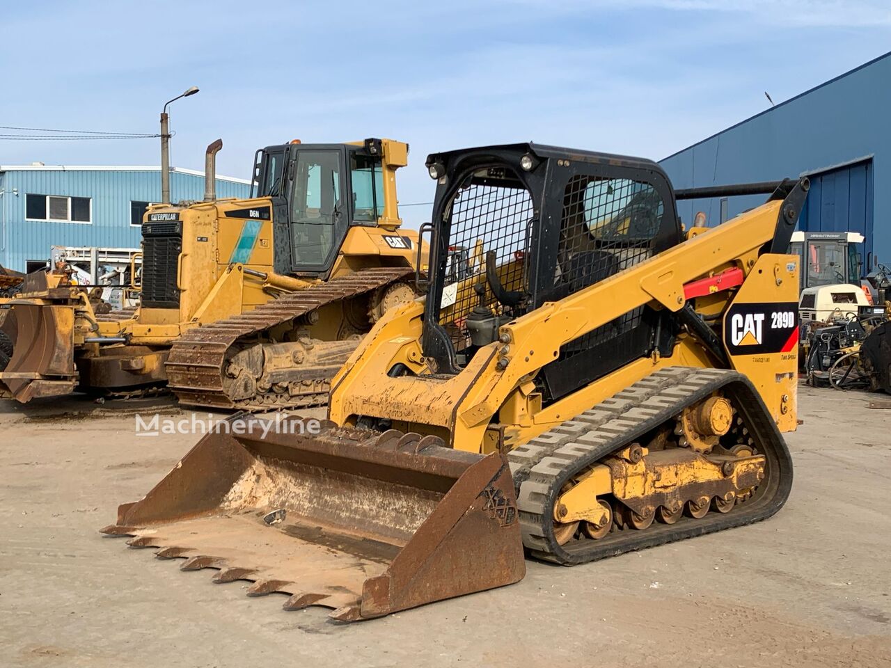 мини-погрузчик Caterpillar 289D