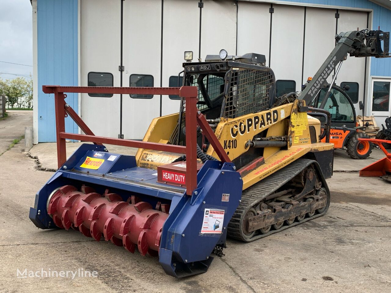 Caterpillar ASV RC100 minicargadora