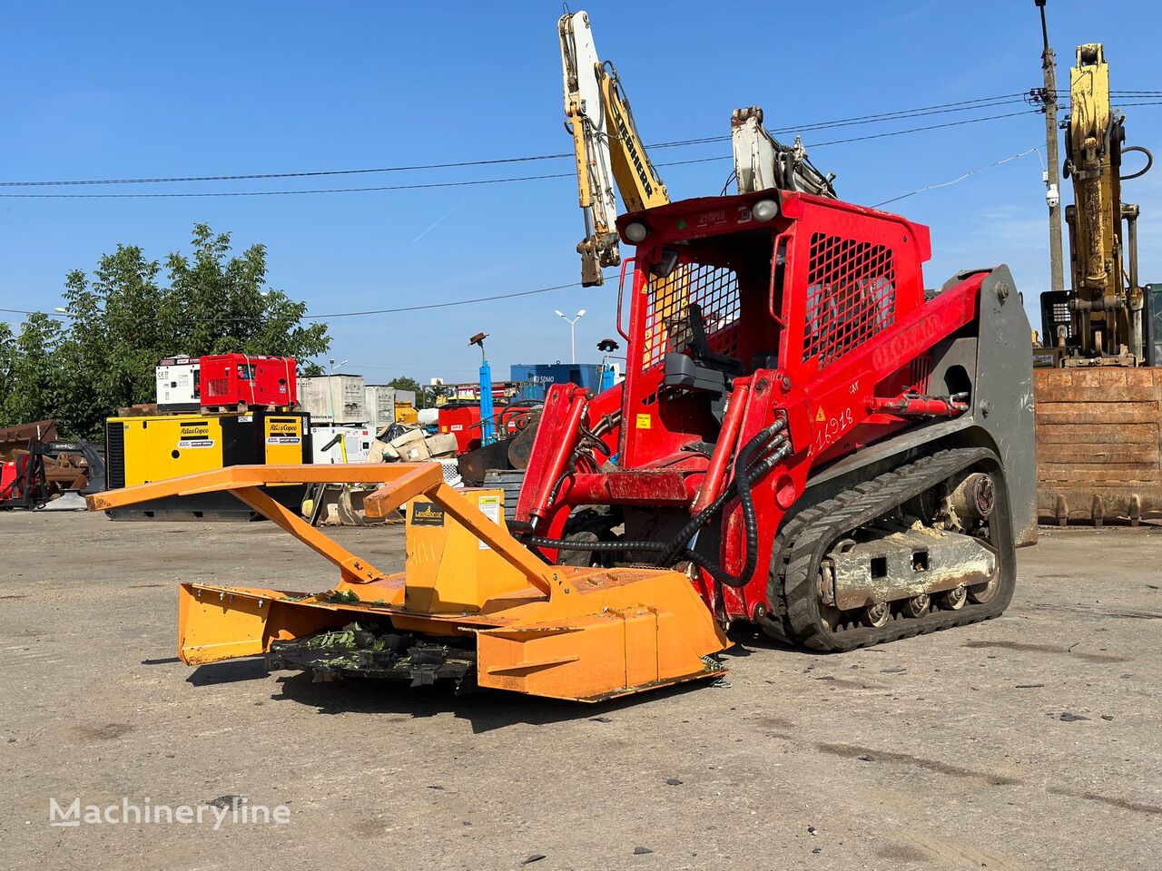 Gehl RT175+Landhonor skid steer