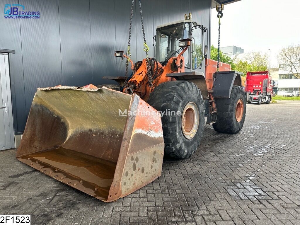 Hitachi LX290E 4x4, 222 KW / 301 PK, Airco, Wheel loader, Shovel minilæsser