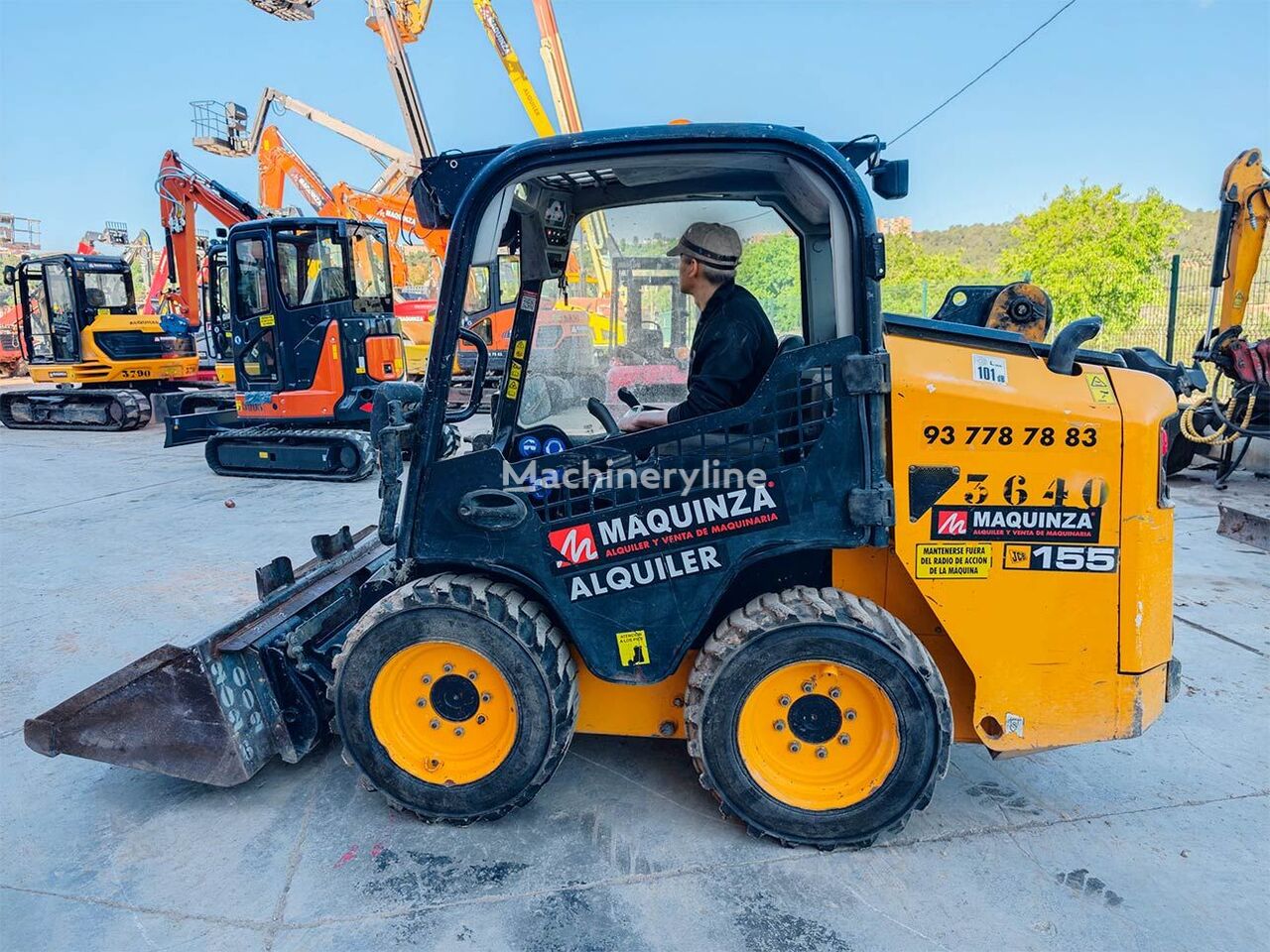 JCB 155W skid steer