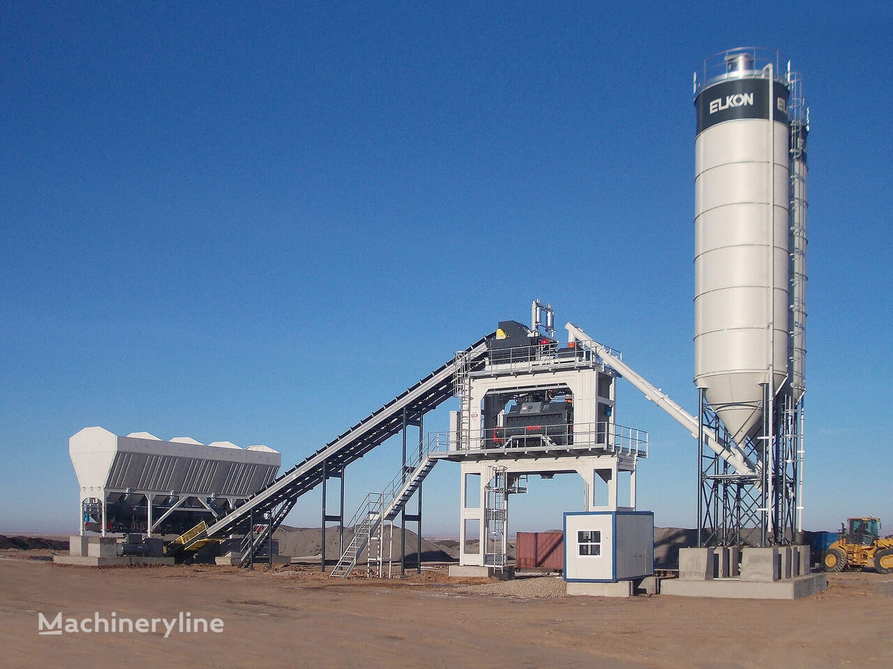 New Elkon ELKOMIX-180 Stationary Concrete Batching Plant stationary concrete plant - Machineryline